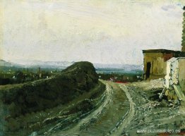La carretera de Montmartre en París La carretera de Montmartre en París