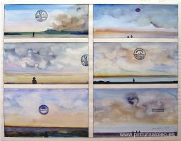 Seis atardeceres Seis atardeceres