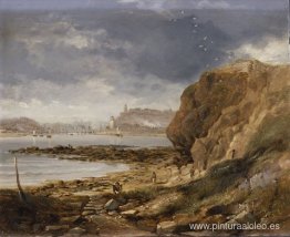 Escudos de la boca del puerto. Escudos de la boca del puerto.