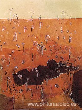 Estanque de agua en un paisaje II Estanque de agua en un paisaje II