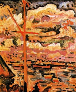 El puerto de Amberes: el mástil El puerto de Amberes: el mástil