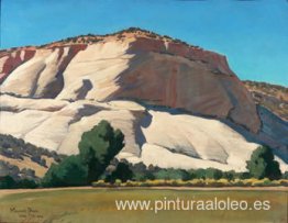 Butte blanco, Utah Butte blanco, Utah