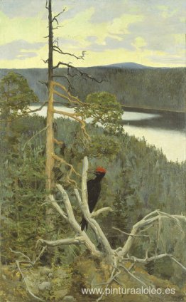 El gran pájaro carpintero negro El gran pájaro carpintero negro