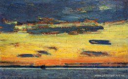 Puesta de sol en el mar Puesta de sol en el mar