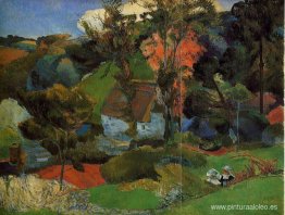 Aven corriendo por Pont-Aven Aven corriendo por Pont-Aven