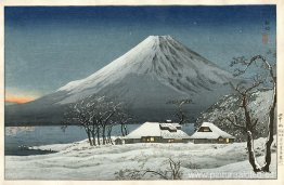 Fuji desde el lago Yamanaka Fuji desde el lago Yamanaka