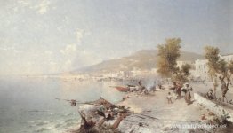 Vietri Sul Mare, mirando hacia Salerno Vietri Sul Mare, mirando hacia Salerno