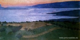 El Lago Lema, efecto de la tarde El Lago Lema, efecto de la tarde