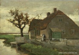 Casa de campo en un canal Casa de campo en un canal