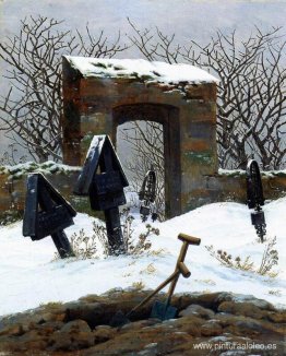 Cementerio bajo la nieve Cementerio bajo la nieve