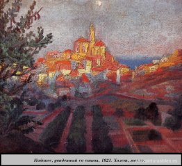 Cadaqués, visto desde atrás Cadaqués, visto desde atrás