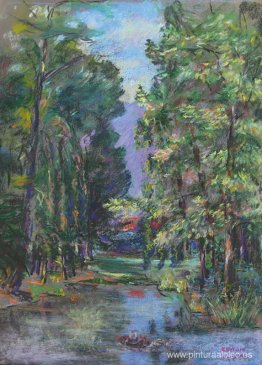 El lago en el bosque El lago en el bosque