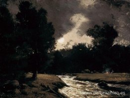 Corriente apresurada a la luz de la luna Corriente apresurada a la luz de la luna