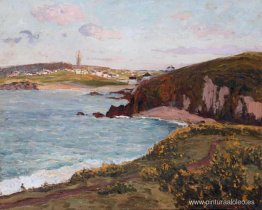Paisaje cerca de Douarnenez Paisaje cerca de Douarnenez