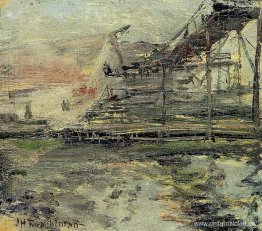 Escena del puerto Escena del puerto