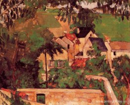 Estudio - Paisaje en Auvers Estudio - Paisaje en Auvers