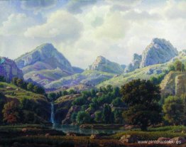 paisaje de montaña paisaje de montaña