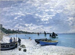 La playa de Sainte-Adresse La playa de Sainte-Adresse