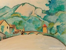 Puente sobre la Loue à Moutier Puente sobre la Loue à Moutier