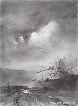 Noche de luna en el río Noche de luna en el río