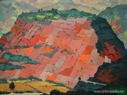 montaña roja montaña roja