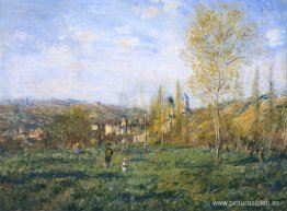 Primavera en Vetheuil Primavera en Vetheuil