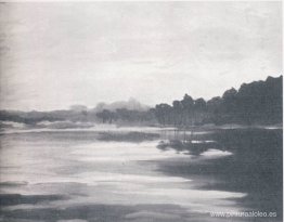 Resplandor nocturno en Mimizan Resplandor nocturno en Mimizan