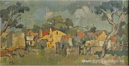 paisaje de pueblo paisaje de pueblo