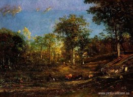 Vista de los pastos del Lemosín Vista de los pastos del Lemosín