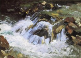 Un arroyo de montaña, Tirol Un arroyo de montaña, Tirol