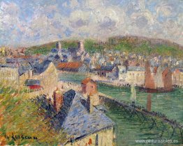 El puerto exterior de Fécamp El puerto exterior de Fécamp