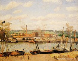 Vista de la fábrica de algodón de Oissel, cerca de Rouen Vista de la fábrica de algodón de Oissel, cerca de Rouen