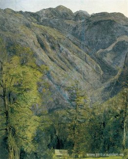 El Schönberg visto desde Hoisernradalpe El Schönberg visto desde Hoisernradalpe