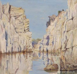 Rocas de mármol, Jabalpur, Madhya Pradesh, India Rocas de mármol, Jabalpur, Madhya Pradesh, India