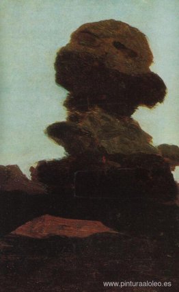 Árbol contra el cielo nocturno Árbol contra el cielo nocturno