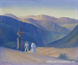 paisaje con figuras paisaje con figuras