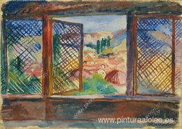 Bajchisarái. Vista desde la Torre de la Cetrería. Bajchisarái. Vista desde la Torre de la Cetrería.