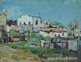 Casas en la ladera de una colina, Bo-Kaap Casas en la ladera de una colina, Bo-Kaap