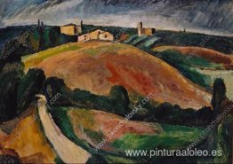 Paisaje en Siena Paisaje en Siena