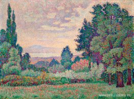 Paysage aux deux Cyprés Paysage aux deux Cyprés