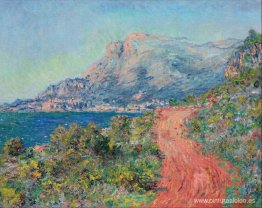 La carretera roja cerca de Menton La carretera roja cerca de Menton