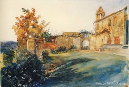 El Jardín de San Miniato cerca de Florencia El Jardín de San Miniato cerca de Florencia