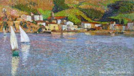 El pueblo del puerto de Collioure El pueblo del puerto de Collioure