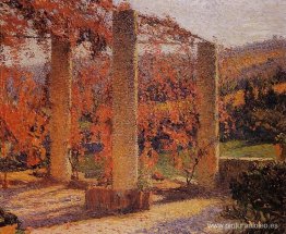 El cenador en otoño El cenador en otoño