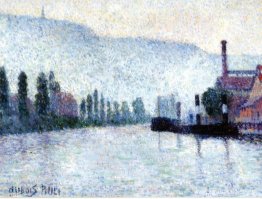 Rouen, el Sena y las colinas de Canteleu Rouen, el Sena y las colinas de Canteleu
