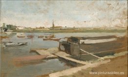 Orillas del Sena en Poissy Orillas del Sena en Poissy
