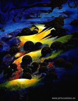 Llama del atardecer Llama del atardecer