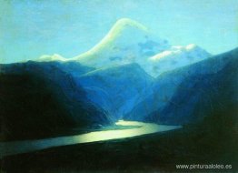 Elbrus por la tarde Elbrus por la tarde