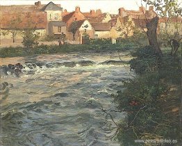 Paisaje y río Paisaje y río