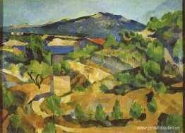 Montañas en Provenza. El Estaque Montañas en Provenza. El Estaque